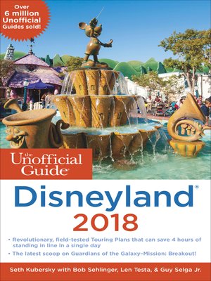 cover image of The Unofficial Guide to Disneyland 2018